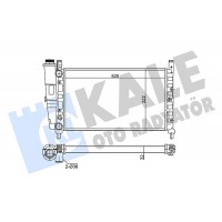 342265 KALE OTO RADYATÖR Радіатор охолодження двигуна