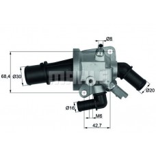 TI 153 88 MAHLE Термостат охолоджувальна рідина