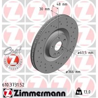610.3731.52 ZIMMERMANN Гальмівний диск