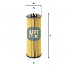 25.019.00 UFI Масляний фільтр