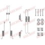 105-0615 QUICK BRAKE Комплектуючі гальмівна колодка