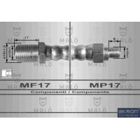 8624 AKRON-MALÒ Гальмівний шланг