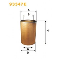 93347E WIX FILTERS Повітряний фільтр