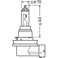 64212 OSRAM Лампа розжарювання фара дальнього світла