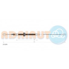 27.0276 ADRIAUTO Тросик, cтояночный тормоз