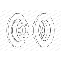 FCR311A FERODO Гальмівний диск