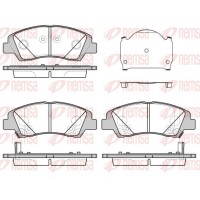 1583.02 REMSA Комплект гальмівних колодок дисковий гальм