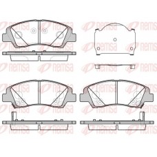 1583.02 REMSA Комплект гальмівних колодок дисковий гальм