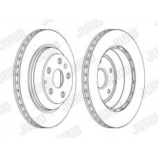 562513JC-1 JURID Гальмівний диск