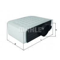 LX 3233/6 MAHLE Повітряний фільтр