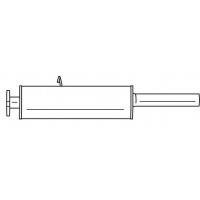 26420 SIGAM Середній глушник вихлопних газів