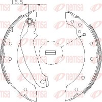 4199.00 REMSA Комплект гальмівних колодок