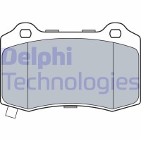 LP3547 DELPHI Комплект гальмівних колодок дисковий гальм