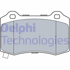 LP3547 DELPHI Комплект гальмівних колодок дисковий гальм