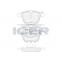 181805 ICER КомплеК т гальмівних колодок, дискове гальмо