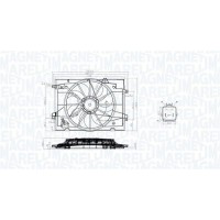 069422784010 MAGNETI MARELLI Вентилятор охолодження двигуна