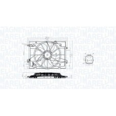 069422784010 MAGNETI MARELLI Вентилятор охолодження двигуна