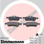 25054.150.1 ZIMMERMANN Комплект гальмівних колодок дисковий гальм