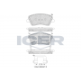 182314 ICER КомплеК т гальмівних колодок, дискове гальмо