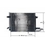AC 325 000S MAHLE Конденсатор кондиціонера