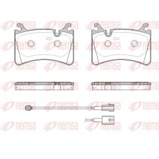 1817.02 REMSA КомплеК т гальмівних колодок, дискове гальмо