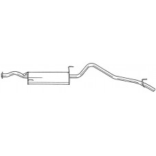 21600 SIGAM Глушник вихлопних газів кінцевий