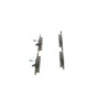 0 986 494 852 BOSCH Комплект гальмівних колодок дисковий гальм