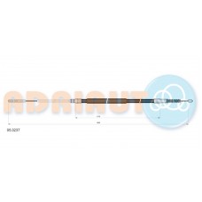 05.0237 ADRIAUTO Тросик, cтояночный тормоз