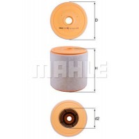 LX 4961 KNECHT Повітряний фільтр