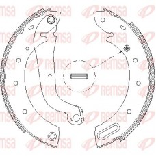 4513.00 REMSA Комплект гальмівних колодок