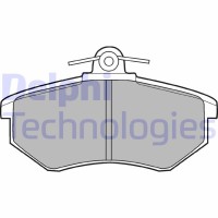 LP424 DELPHI Комплект гальмівних колодок дисковий гальм
