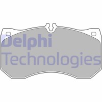 LP2713 DELPHI КомплеК т гальмівних колодок, дискове гальмо