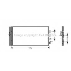 FTA5298D AVA QUALITY COOLING Конденсатор кондиціонера