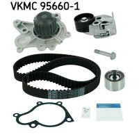 VKMC 95660-1 SKF Водяний насос комплект зубчастого ременя