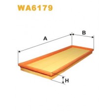 WA6179 WIX FILTERS Повітряний фільтр