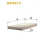 WP6870 WIX FILTERS Фільтр повітря у внутрішньому просторі
