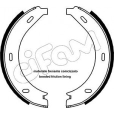 153-236 CIFAM Комплект гальмівних колодок, стояночная тормозная система