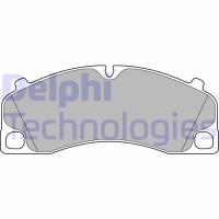 LP2500 DELPHI Комплект гальмівних колодок дисковий гальм