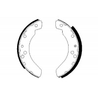 0 986 487 242 BOSCH Комплект гальмівних колодок