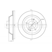 800-1514C CIFAM Гальмівний диск