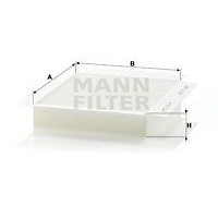 CU 2338 MANN-FILTER Фільтр повітря у внутрішньому просторі