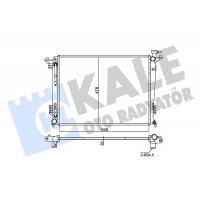 347805 KALE OTO RADYATÖR Радіатор охолодження двигуна