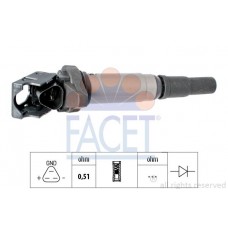 9.6375 FACET Котушка запалювання