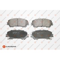 1667814380 EUROREPAR Комплект гальмівних колодок дисковий гальм