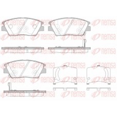 1824.02 REMSA Комплект гальмівних колодок дисковий гальм