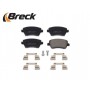 23973 00 702 00 BRECK Комплект гальмівних колодок дисковий гальм
