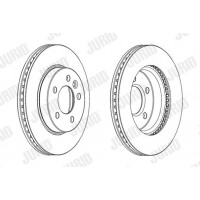 562722JC-1 JURID Гальмівний диск