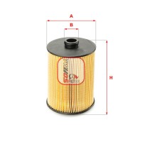 S 5089 PE SOFIMA Масляний фільтр
