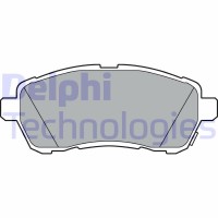 LP3364 DELPHI Комплект гальмівних колодок дисковий гальм