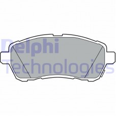 LP3364 DELPHI Комплект гальмівних колодок дисковий гальм